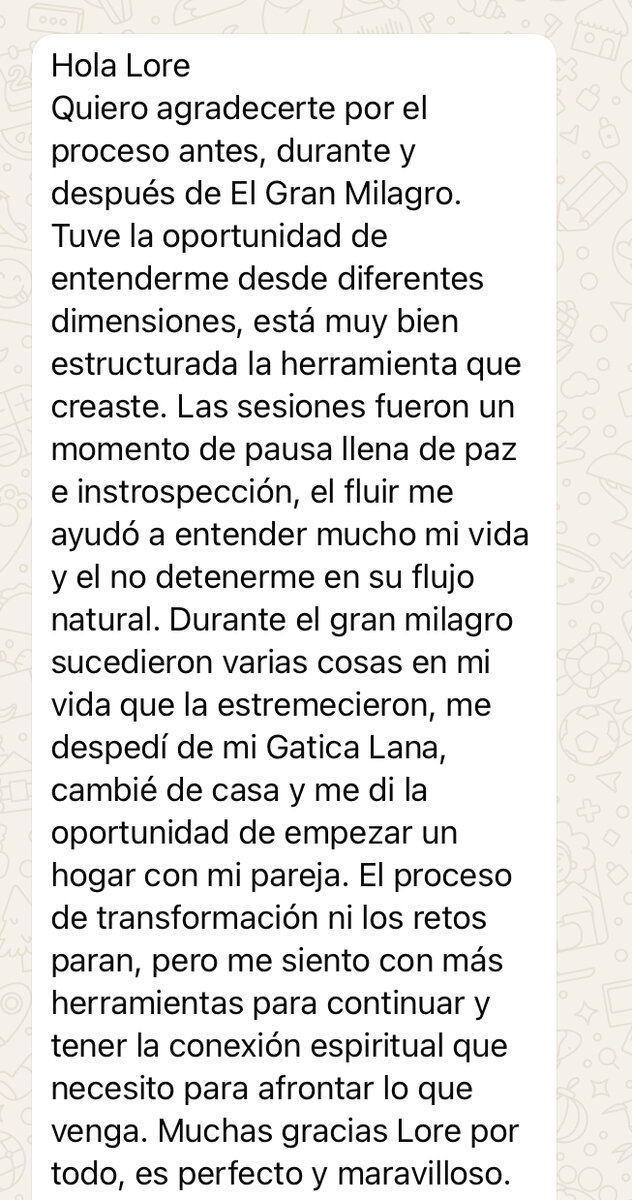 Graduada El Gran Milagro