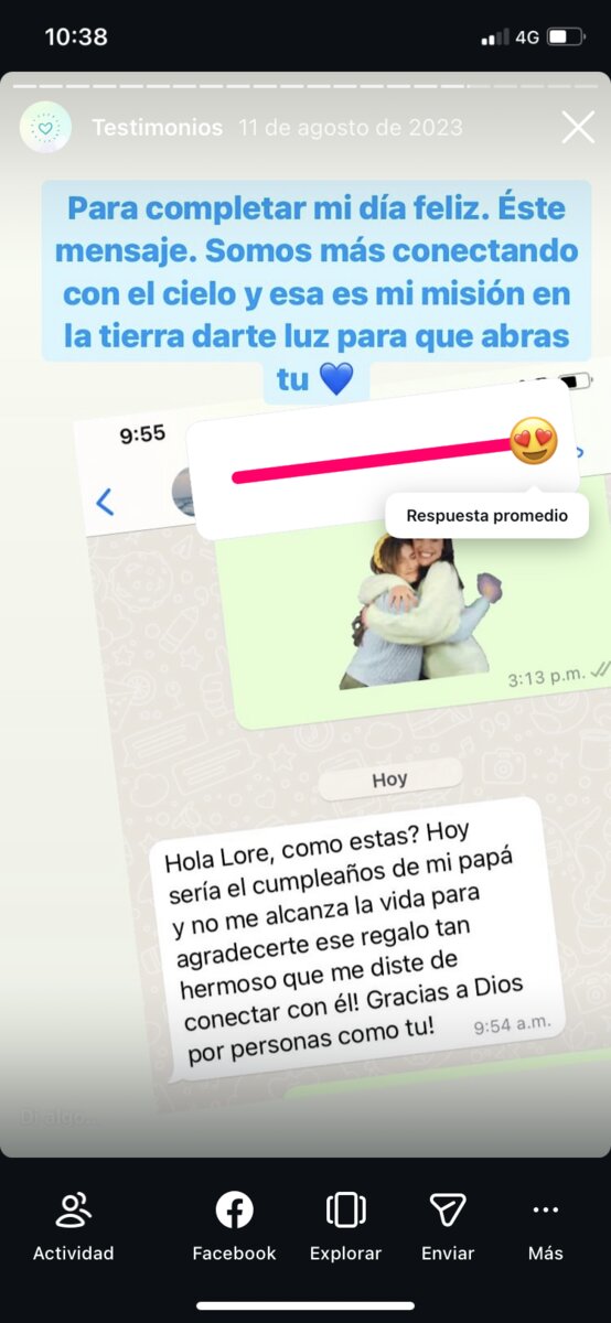 Testimonio real